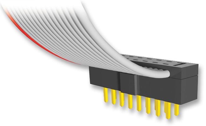 TCMD-12-01 HEADER, IDC, 2MM, 24WAY SAMTEC