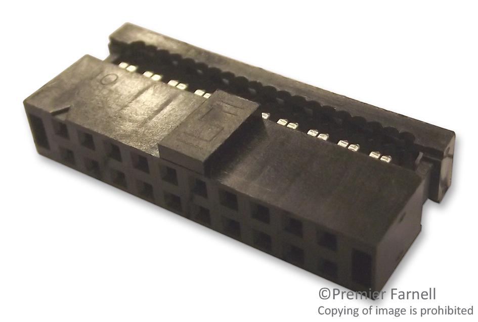 HCSD-10-01-N SOCKET, IDC, 2.54MM, 20WAY SAMTEC