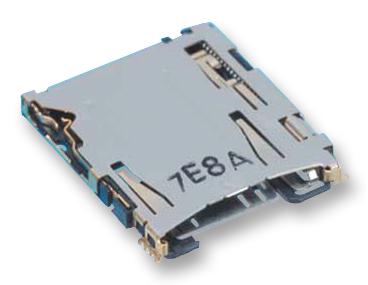 DM3AT-SF-PEJM5(40) CONNECTOR, MICRO SD, PUSH PUSH, SMT, R/A HIROSE(HRS)