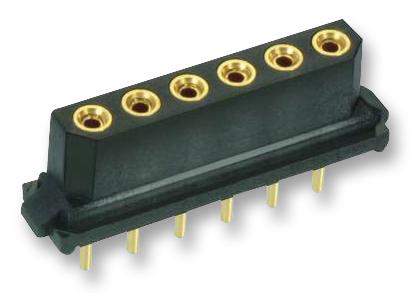 M80-8400642 SOCKET, SIL, PC TAIL, 6WAY HARWIN