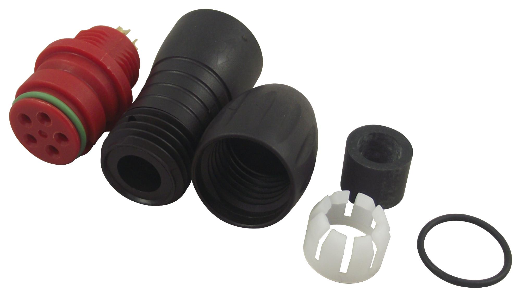 99-9114-50-05 SOCKET, FREE, 4-6MM, RED, 5WAY BINDER