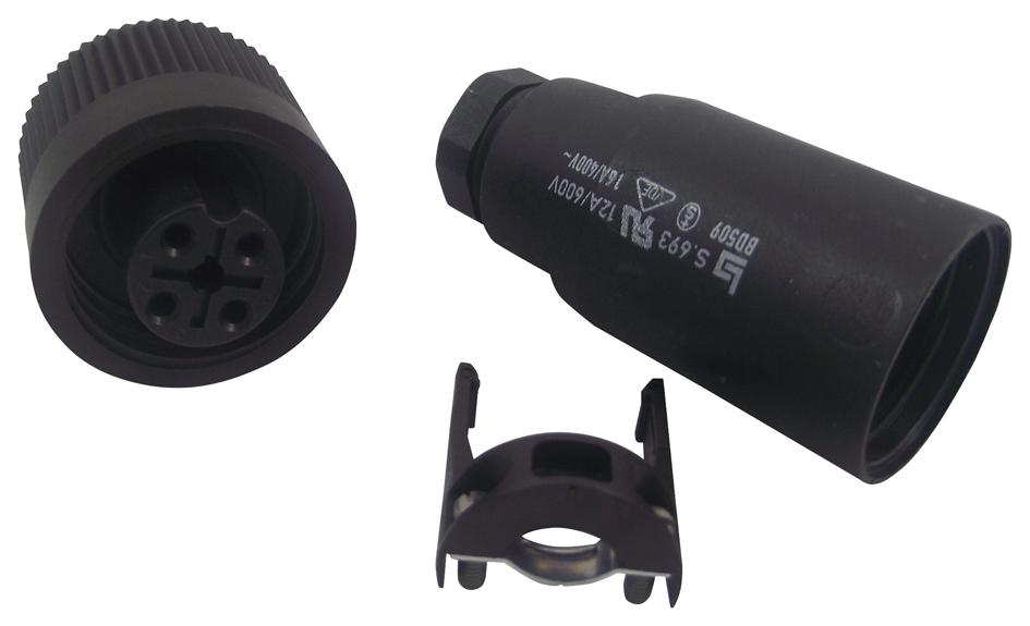 99-4202-00-07 SOCKET, FREE, PG9, 6WAY+PE BINDER