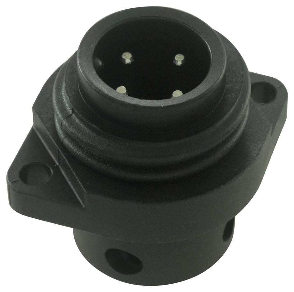 09-4219-00-07 PLUG, RECEPTACLE, 6WAY+PE BINDER