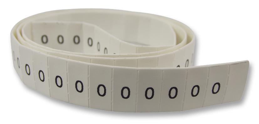 LHS6-2TW/0 CABLE MARKER, H/S, 6/2, 0, PK100 PRO POWER