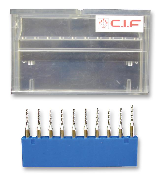 DU66.10 DRILL, CARBIDE, Ø 0.6MM, 10PCS CIF