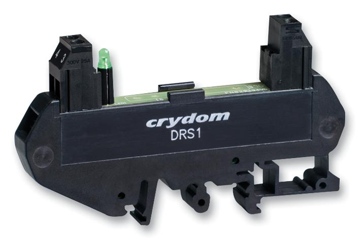 DRS1 SOCKET, DIN, SSR, SINGLE CHANNEL, 10MM SENSATA/CRYDOM
