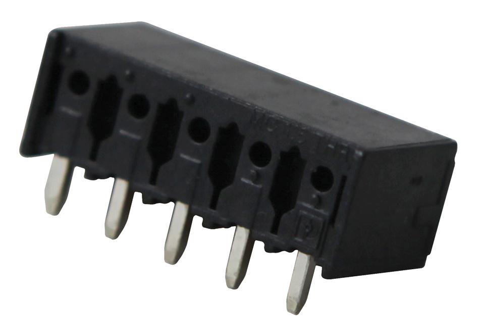 MC 1,5/ 5-G-3,81 P26 THR HEADER, HORIZONTAL, 3.81MM, 5WAY PHOENIX CONTACT