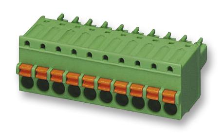 FK-MCP 1,5/ 3-ST-3,5 TERMINAL BLOCK, PLUGGABLE, 3POS, 16AWG PHOENIX CONTACT