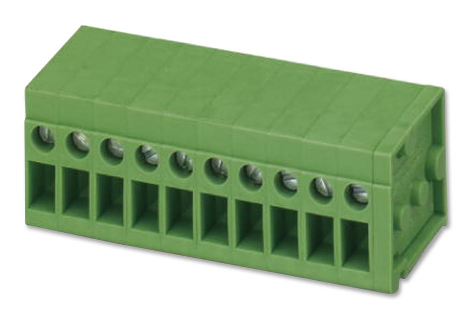 FRONT 2,5-H/SA 5/ 3 TERM BLOCK, PCB, HORIZTL, 5.0MM, 3P PHOENIX CONTACT
