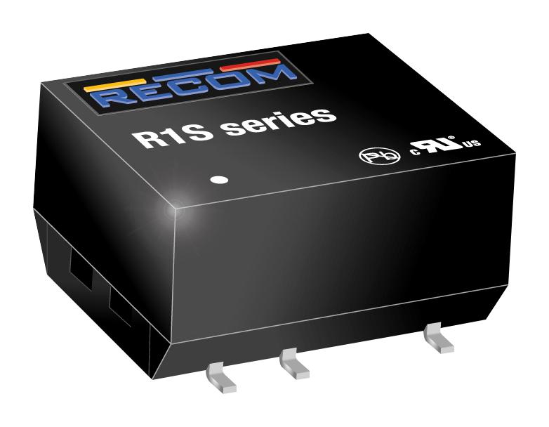 R1S-2424/H DC-DC CONVERTER, 24V, 0.042A RECOM POWER