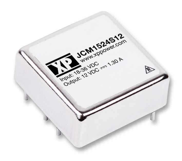 JCM1524D15 DC/DC CONVERTER, 15W, 1" X 1" XP POWER
