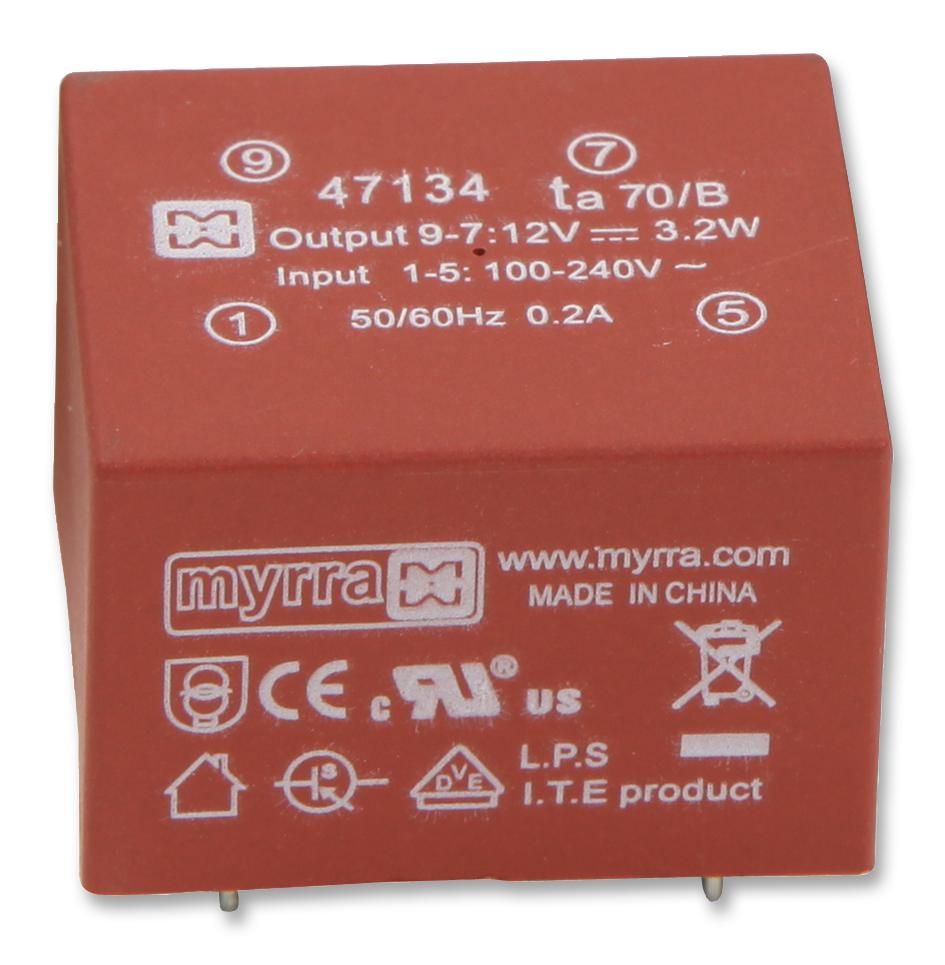 47151 POWER SUPPLY, 4.2W 3.3VDC REG MYRRA