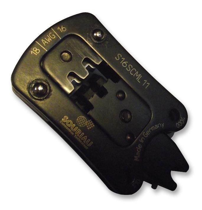 S16SCML1 HEAD, CRIMP TOOL, UTS, SM/SC SIZE 16 SOURIAU-SUNBANK / EATON