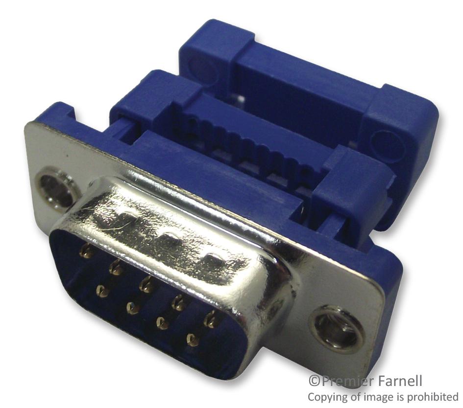 618009226221 PLUG, D SUB, IDC, UNC 4-40, 9WAY WURTH ELEKTRONIK