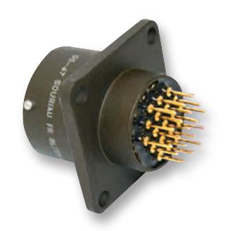 8LT021F75SC251 CIRCULAR CONN, RCPT, 21-75, WALL MOUNT SOURIAU-SUNBANK / EATON