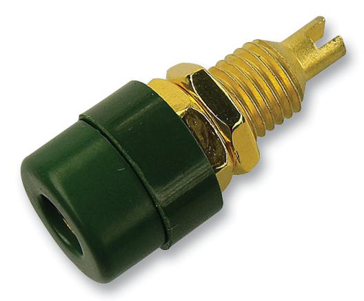 930176704 SOCKET, 4MM, GREEN, 5PK , BIL 20 HIRSCHMANN TEST AND MEASUREMENT