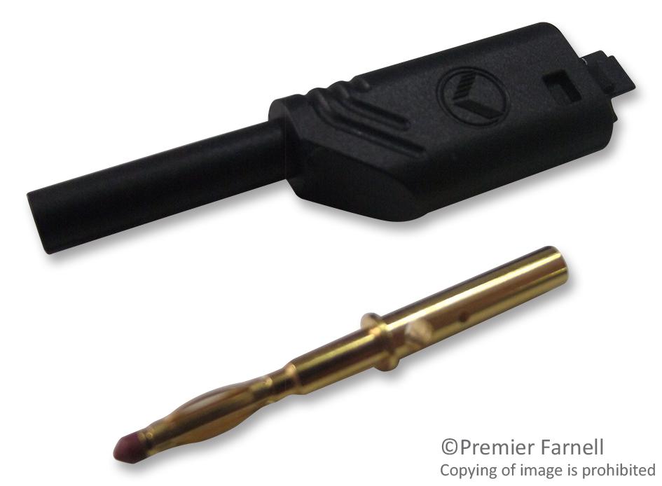 975090702 PLUG, 2MM, SAFETY, BLUE , SEB HIRSCHMANN TEST AND MEASUREMENT