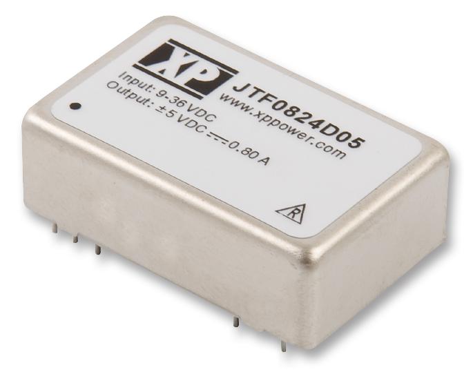 JTF1048D12 DC/DC CONVERTER, 10W, 4:1, DUAL, 12V XP POWER