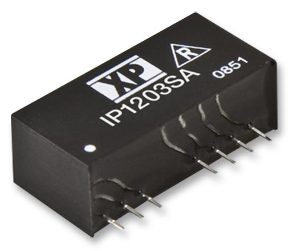 IP2412SA DC/DC CONVERTER, 3W, 4:1 I/P12V O/P XP POWER
