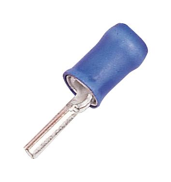 165075 TERMINAL, PIN, 17-13AWG, CRIMP, BLU AMP - TE CONNECTIVITY