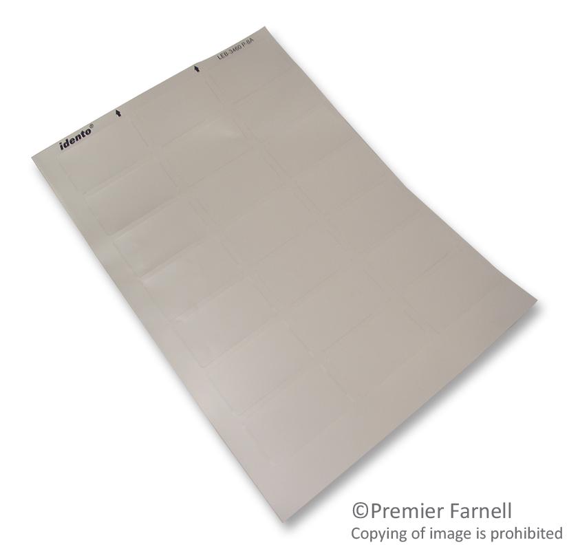 LEB-0615P-9 LABEL, WHT, A4, 6.4X15.2MM, CARD 528 TE CONNECTIVITY