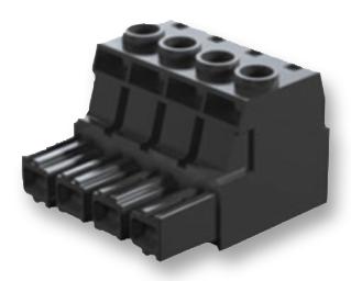 1924590000 TERMINAL BLOCK, PLUGGABLE, 7POS, 6AWG WEIDMULLER