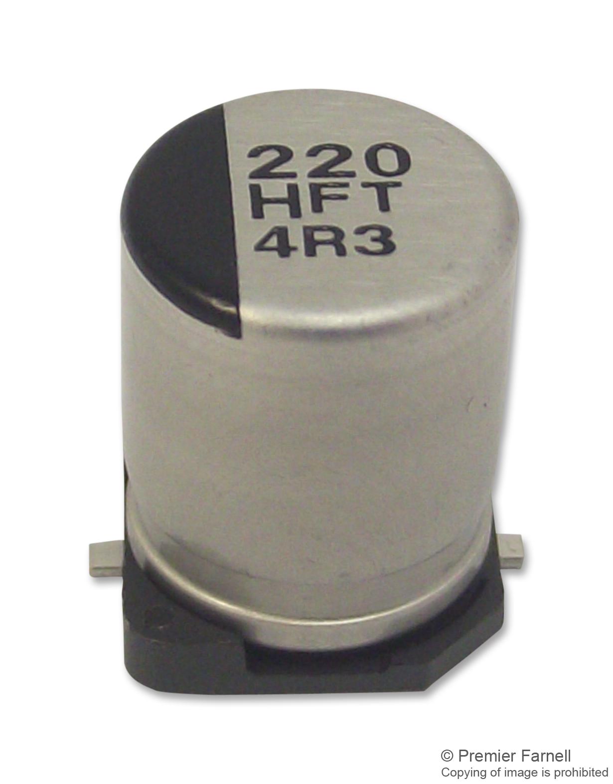 EEEFT1E102UP CAP, 1000UF, 25V, ALU ELEC, SMD PANASONIC