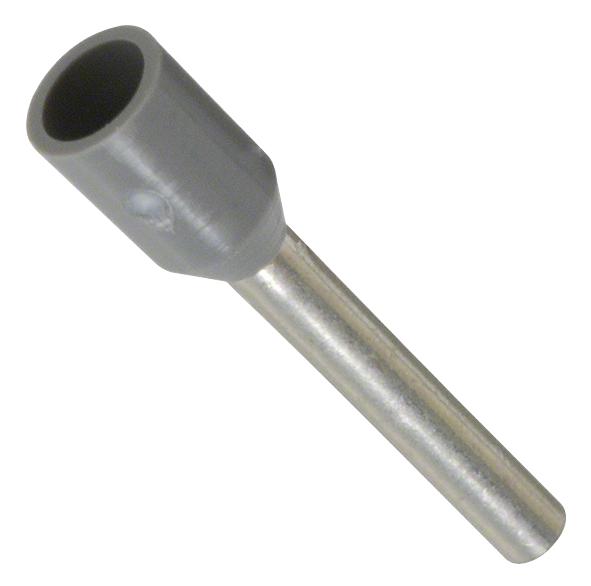 GWE4-10 FERRULE, INSULATED, DE, 4MMSQ., PK100 JST (JAPAN SOLDERLESS TERMINALS)