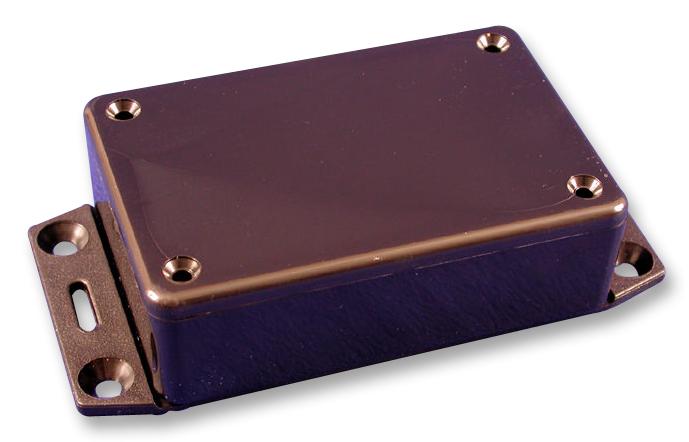 1591AF2BK ENCLOSURE, ABS, FLANGED, BLACK HAMMOND