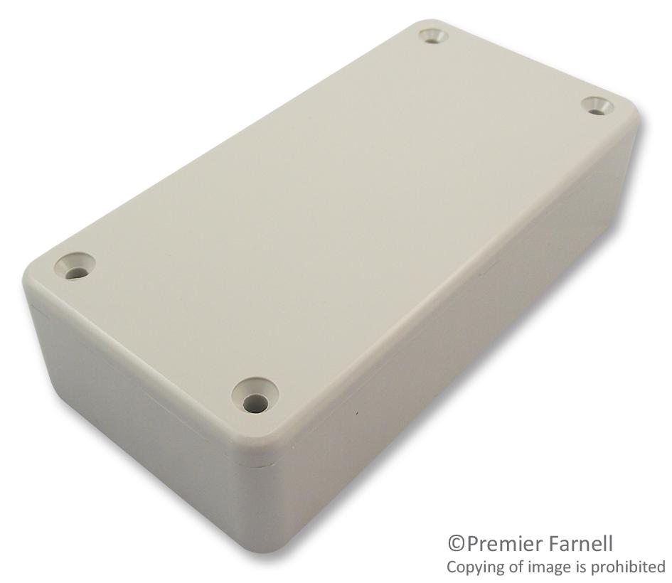 1591ASGY ENCLOSURE, ABS, GREY HAMMOND