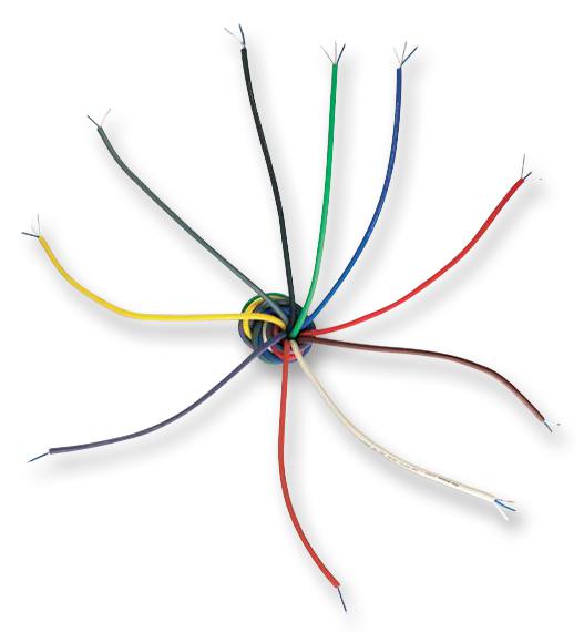 268014C CABLE, 1PAIR, 7/0.2MM, GREEN, 100M VAN DAMME