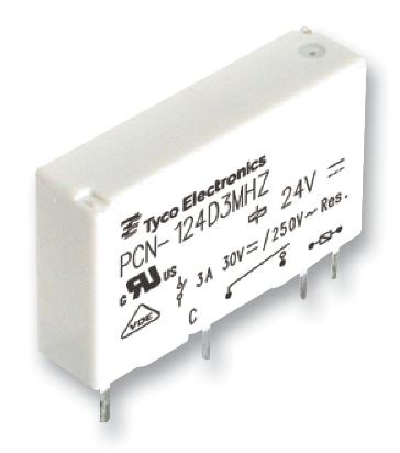 PCN-105D3MHZ,001B RELAY, SPST-NO, 250VAC, 30VDC, 5A OEG - TE CONNECTIVITY