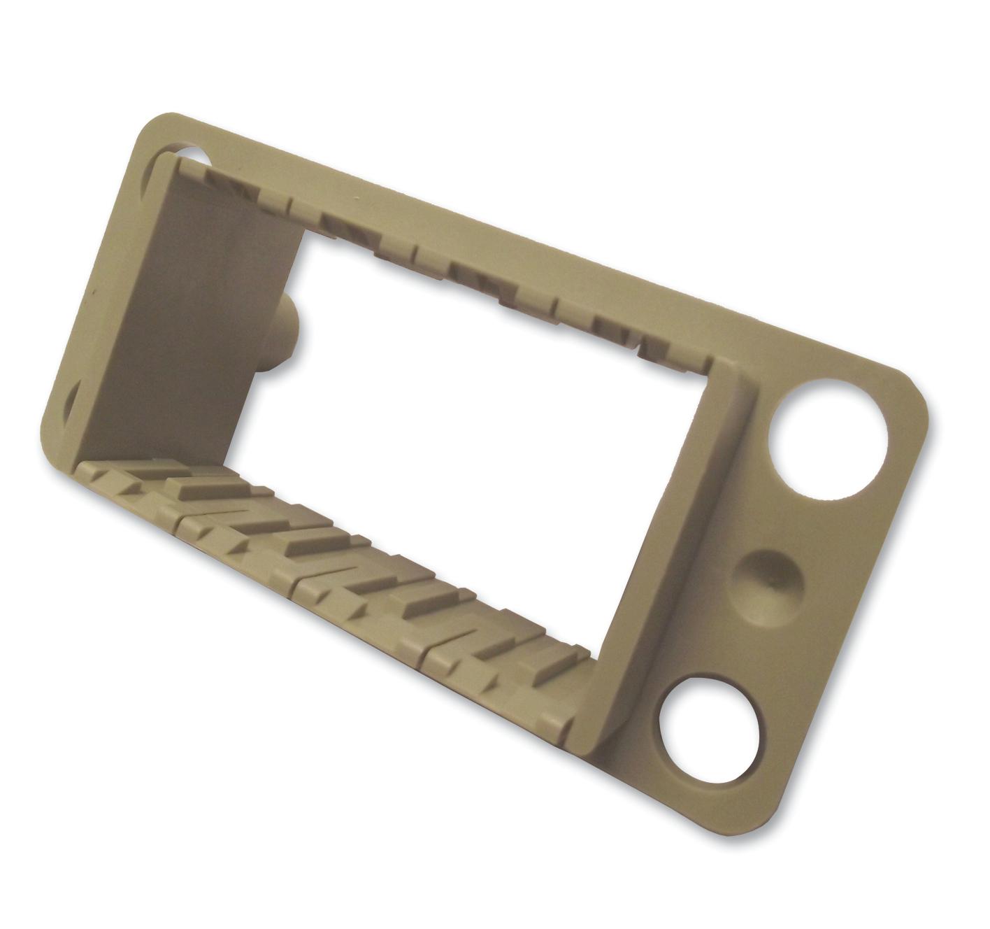 09 14 016 1701 DOCKING FRAME, FLOAT MOUNT, 4 MODULE HARTING