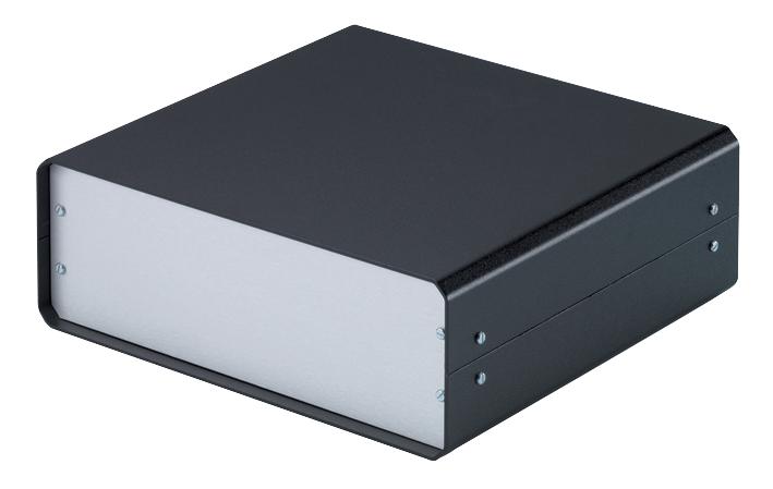 M5501119 CASE, ALMNM, BLK, 65X185X180MM METCASE