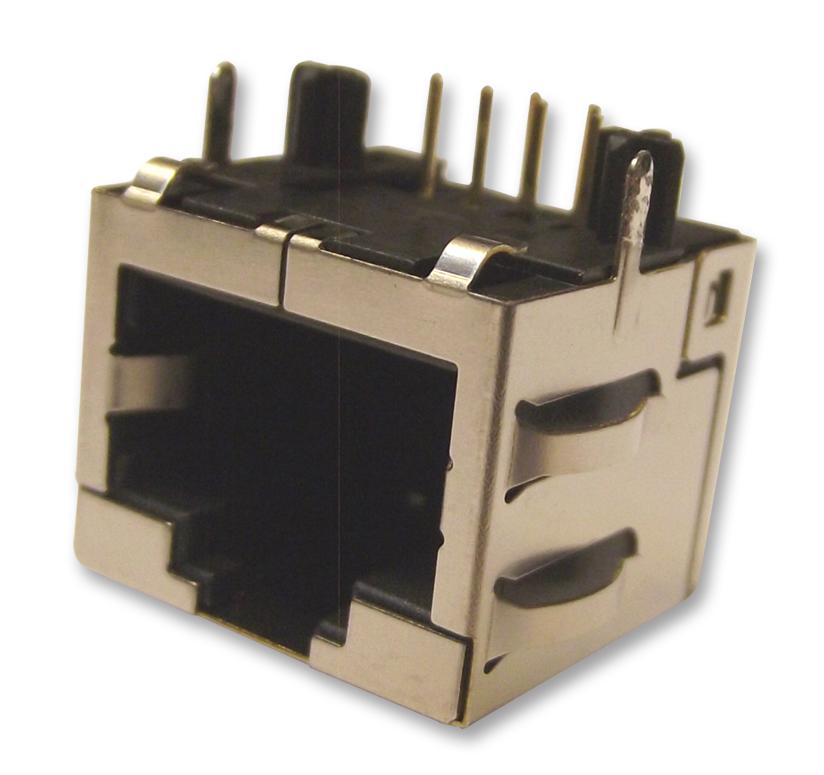 SS-60300-010 JACK, RJ45, R/A, LP, SHIELDED STEWART CONNECTOR