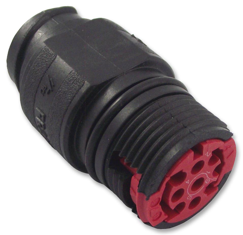 CL1C1201 RECEPT, FREE, SIZE 1, 9WAY, #20 PIN SOURIAU-SUNBANK / EATON