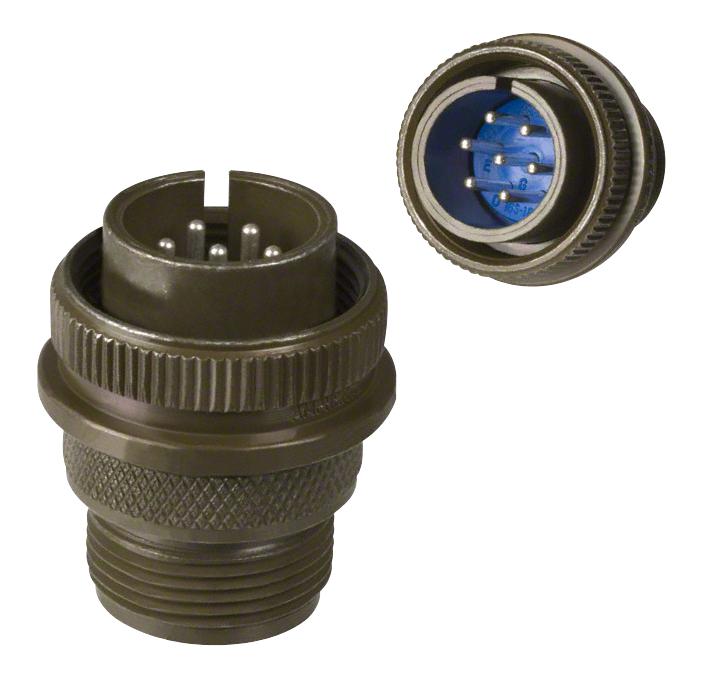 97-3106B18-9P CIRCULAR, SIZE 18, 7WAY, PIN AMPHENOL
