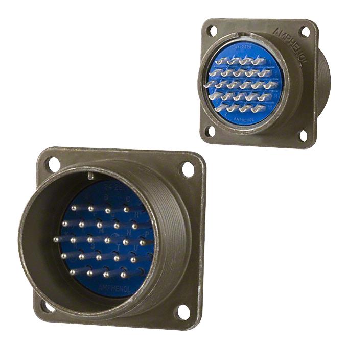 97-4102A28-12P-621 CIRCULAR, SIZE 28, 26WAYS, PIN AMPHENOL