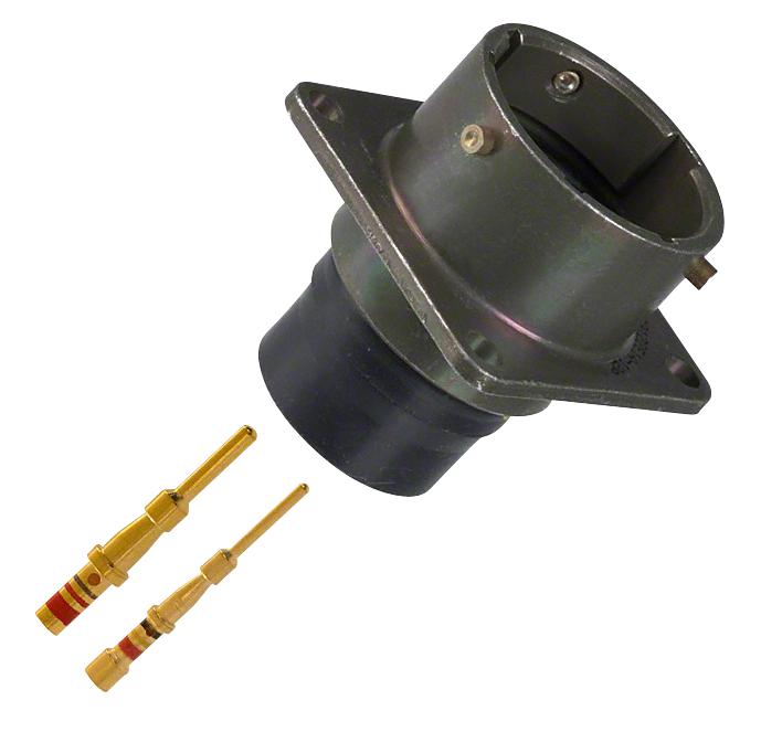 MS3112E10-98PX CIRCULAR CONNECTOR, RCPT, 10-98, FLANGE AMPHENOL INDUSTRIAL