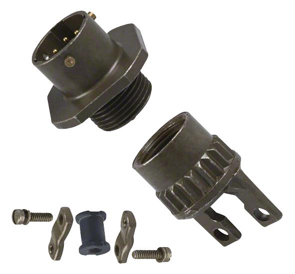 PT01P12-4P CIRCULAR, SIZE 12, 4WAY, PIN AMPHENOL