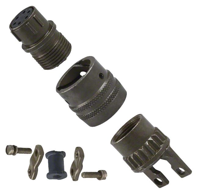 PT06P8-4S-023 CIRCULAR, SIZE 8, 4WAY, SKT AMPHENOL