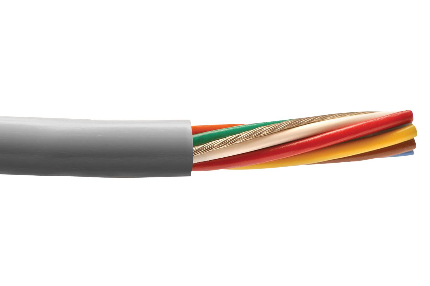 B951031 CABLE, 28AWG, 3 CORE, PER M ALPHA WIRE