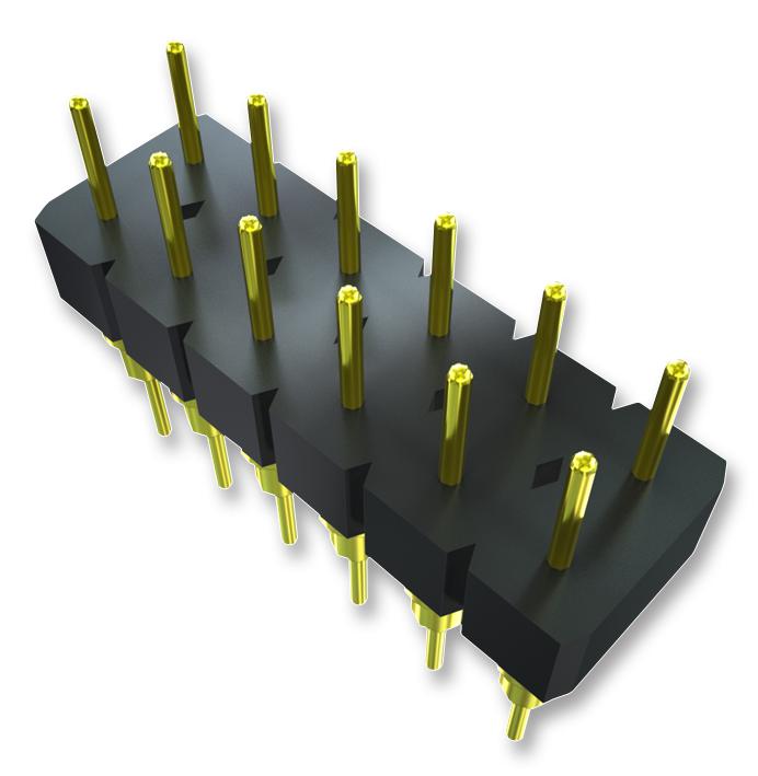 BBD-119-T-A HEADER, 2.54MM, VERTICAL THT, 38WAY SAMTEC