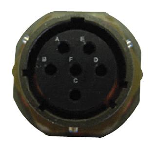 MS27468T25B29P CIRCULAR, SIZE 25, 29WAYS, PIN AMPHENOL LTD