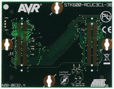 ATSTK600-RC38 ROUTINGCARD, STK600, RCUC3C1-38 MICROCHIP