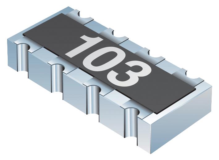 CAY16-181J4LF RESISTOR, ARRAY, 180R, 5%, 0.125W BOURNS