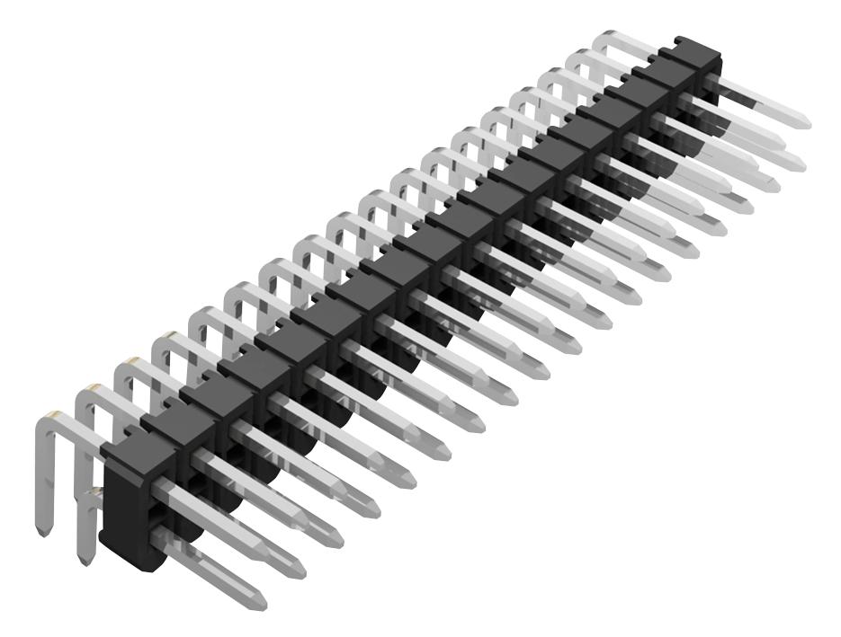 HTSW-116-08-G-S-RA CONNECTOR, HEADER, 16POS, 1ROW, 2.54MM SAMTEC
