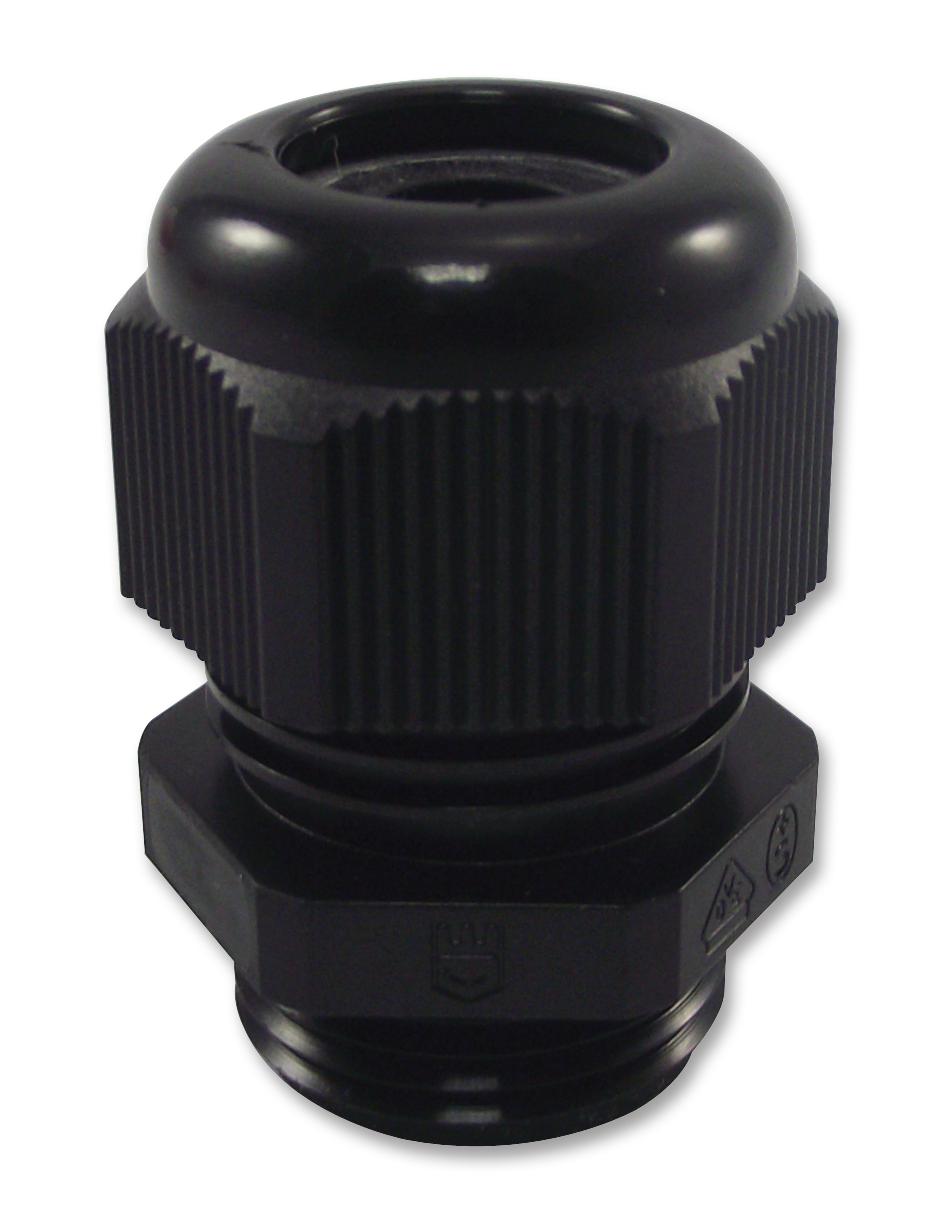 50.620 PA/RSW GLAND, NYLON, M20, BLACK HYLEC