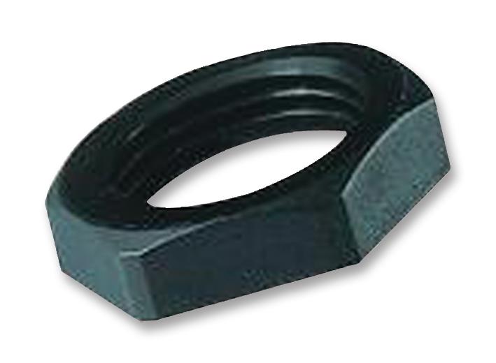 1.262.2501.50 GLAND LOCKNUT, NYLON, M25X1.5, BLACK HUMMEL