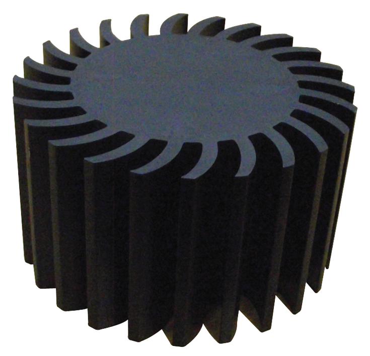 SK584 60 SA HEATSINK, LED, ROUND, LENGTH 60MM FISCHER ELEKTRONIK